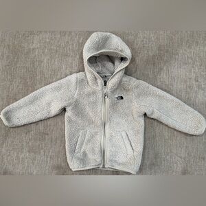 The North Face Full Zip Cozy Fleece Sherpa Hoodie 
 - Size 4T